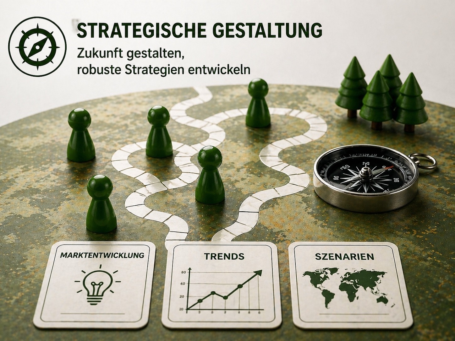 HAPTUS-Unternehmensplanspiel zur strategischen Gestaltung und Entscheidungsfindung unter Unsicherheit