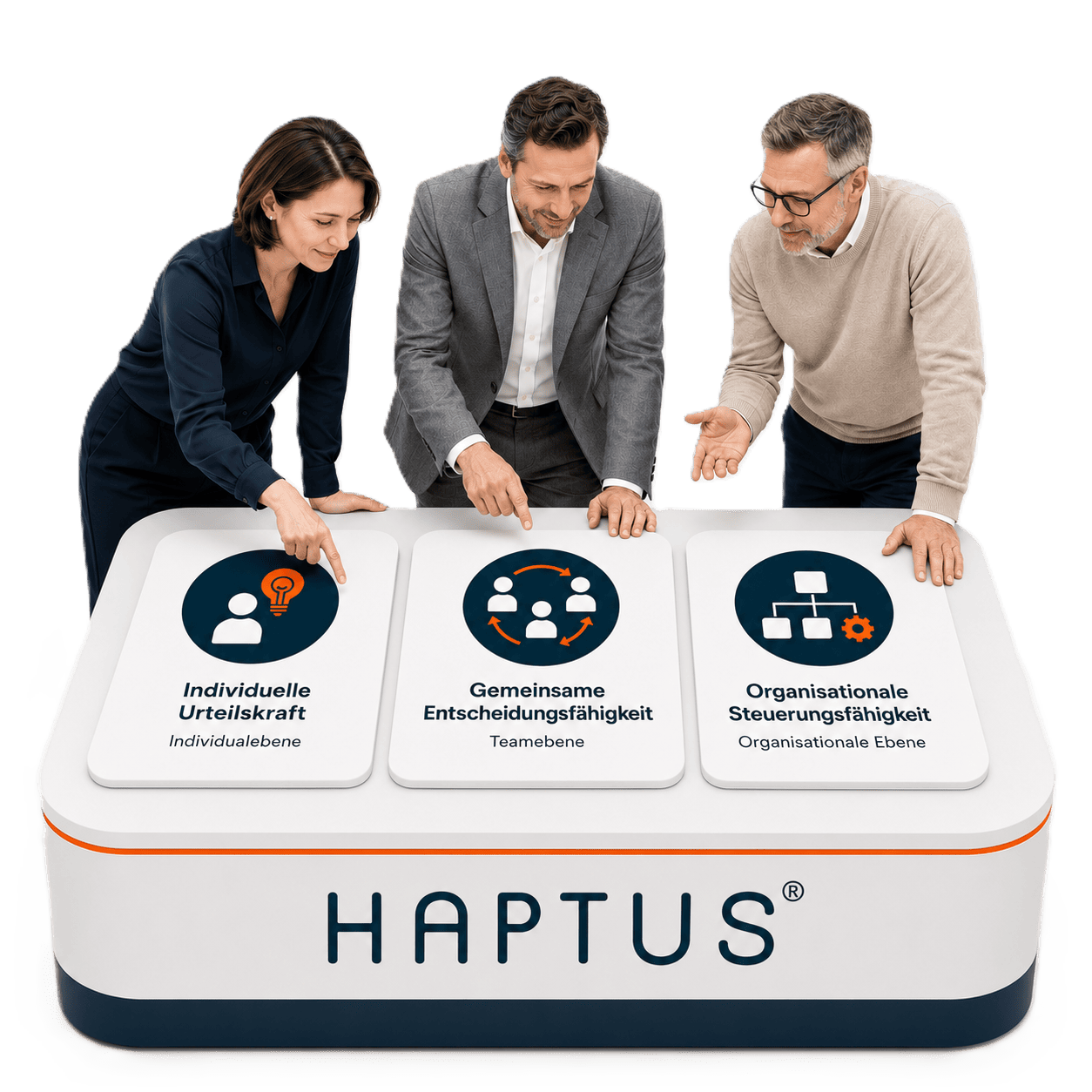 Drei Wirkungsebenen der HAPTUS-Planspiele